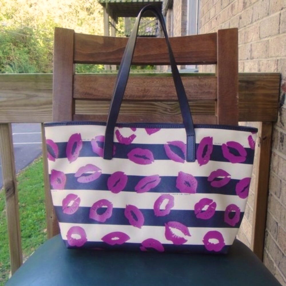 Marc by Marc Jacobs Kisses and Stripes Tote